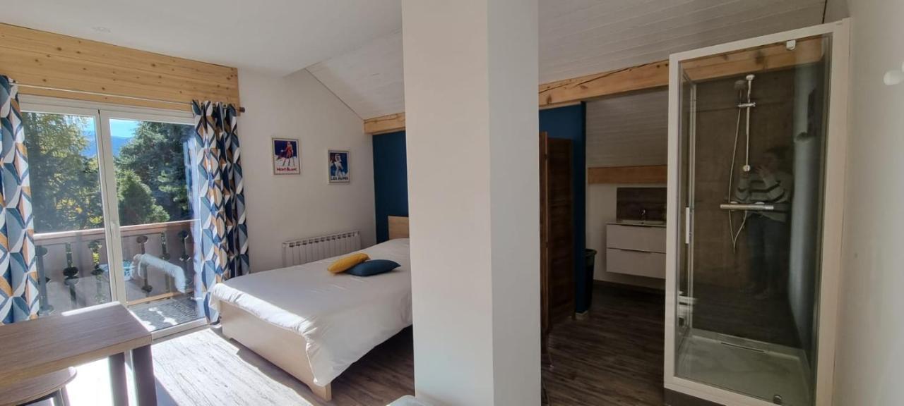 Mont Bivouac, Chambre,Entree Et Sdb Privee,Balcon Vue Mtblanc Passy  Exterior photo